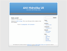 Tablet Screenshot of munadhir.staff.uii.ac.id