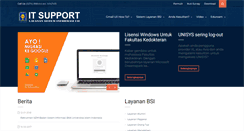 Desktop Screenshot of itsupport.uii.ac.id