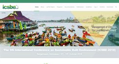 Desktop Screenshot of icsbe.uii.ac.id