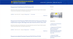 Desktop Screenshot of bpa.uii.ac.id