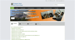 Desktop Screenshot of communication.uii.ac.id