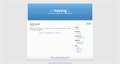 Desktop Screenshot of ekamayangsari.students.uii.ac.id