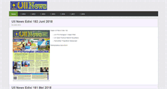 Desktop Screenshot of news.uii.ac.id