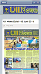 Mobile Screenshot of news.uii.ac.id