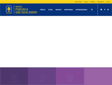 Tablet Screenshot of fpscs.uii.ac.id
